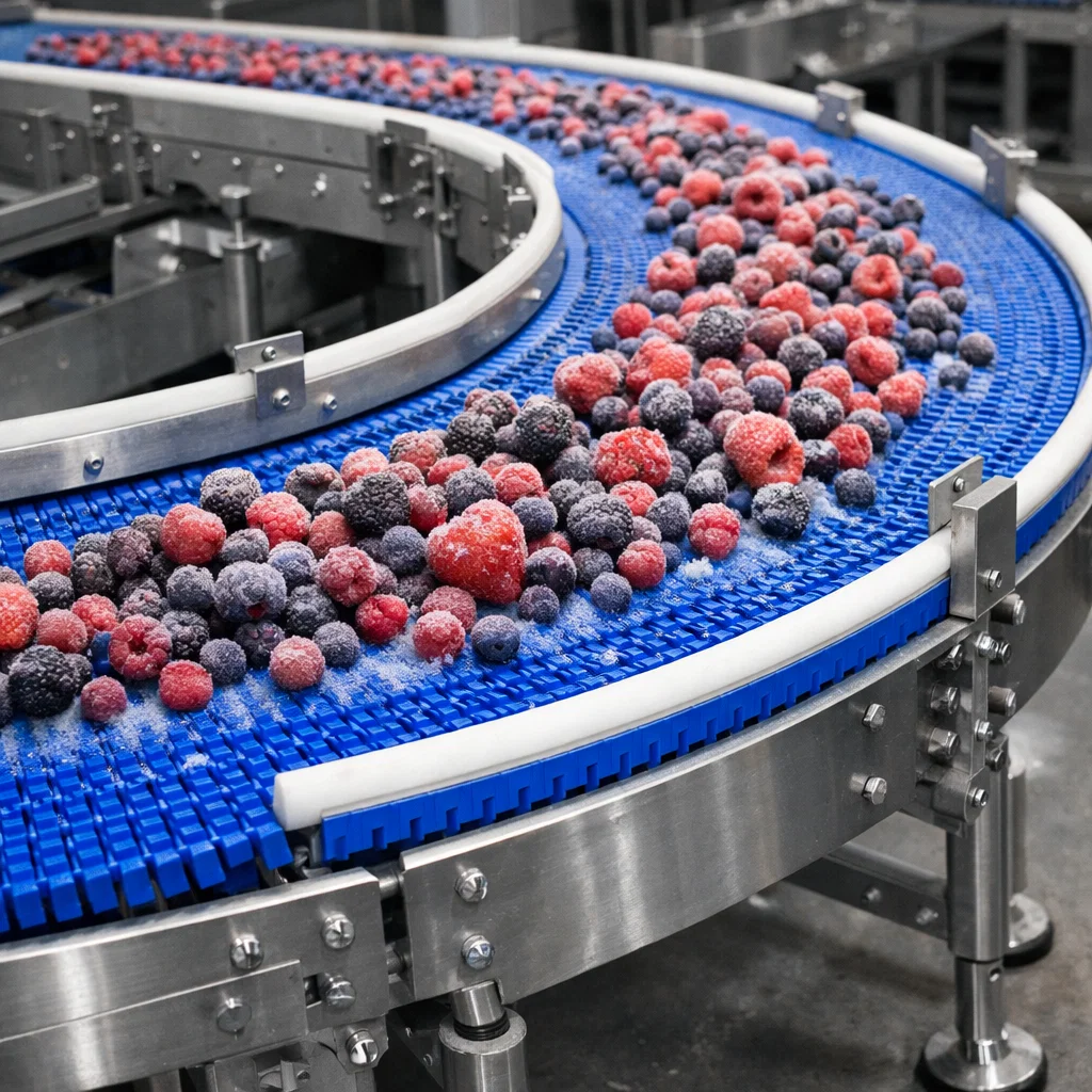Bandas Modulares para Transporte Industrial en México