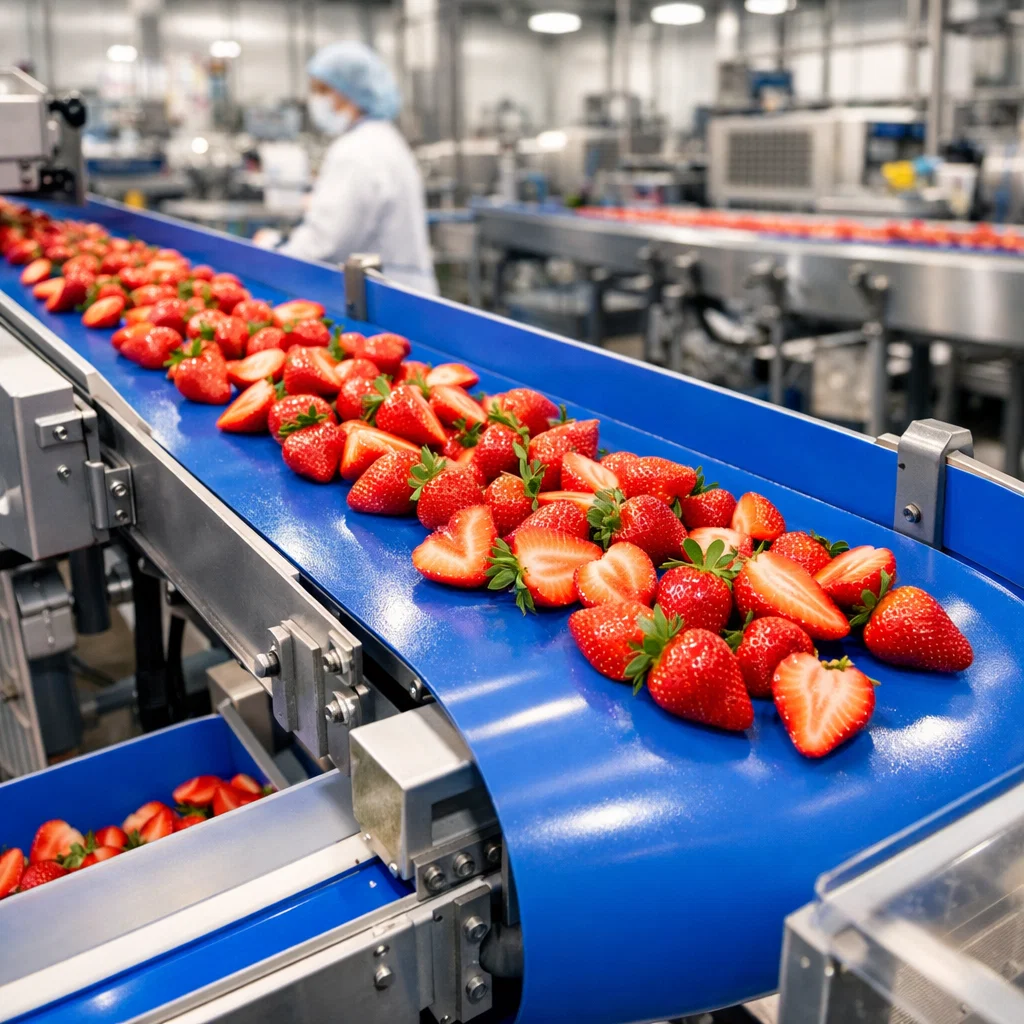 Aplicaciones reales por tipo de alimento